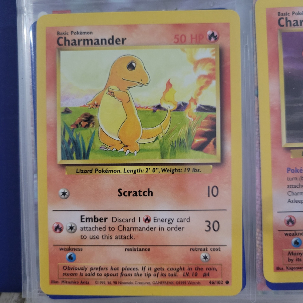 Pokemon Card Charmander